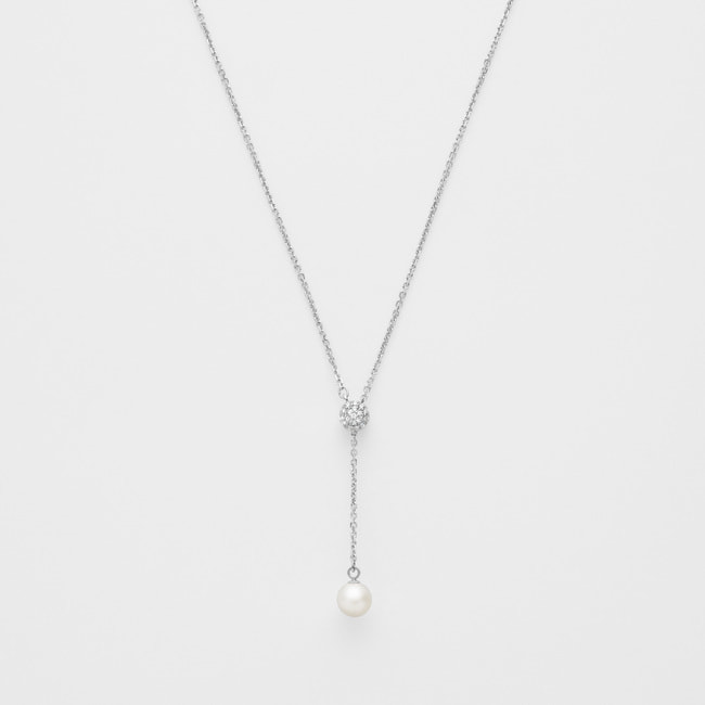 淡水パール スライドネックレス