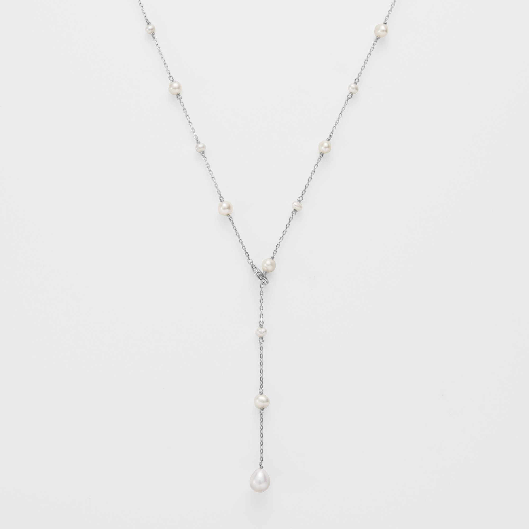 淡水パール ステーションネックレス