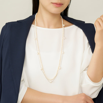 淡水パール ネックレスセット