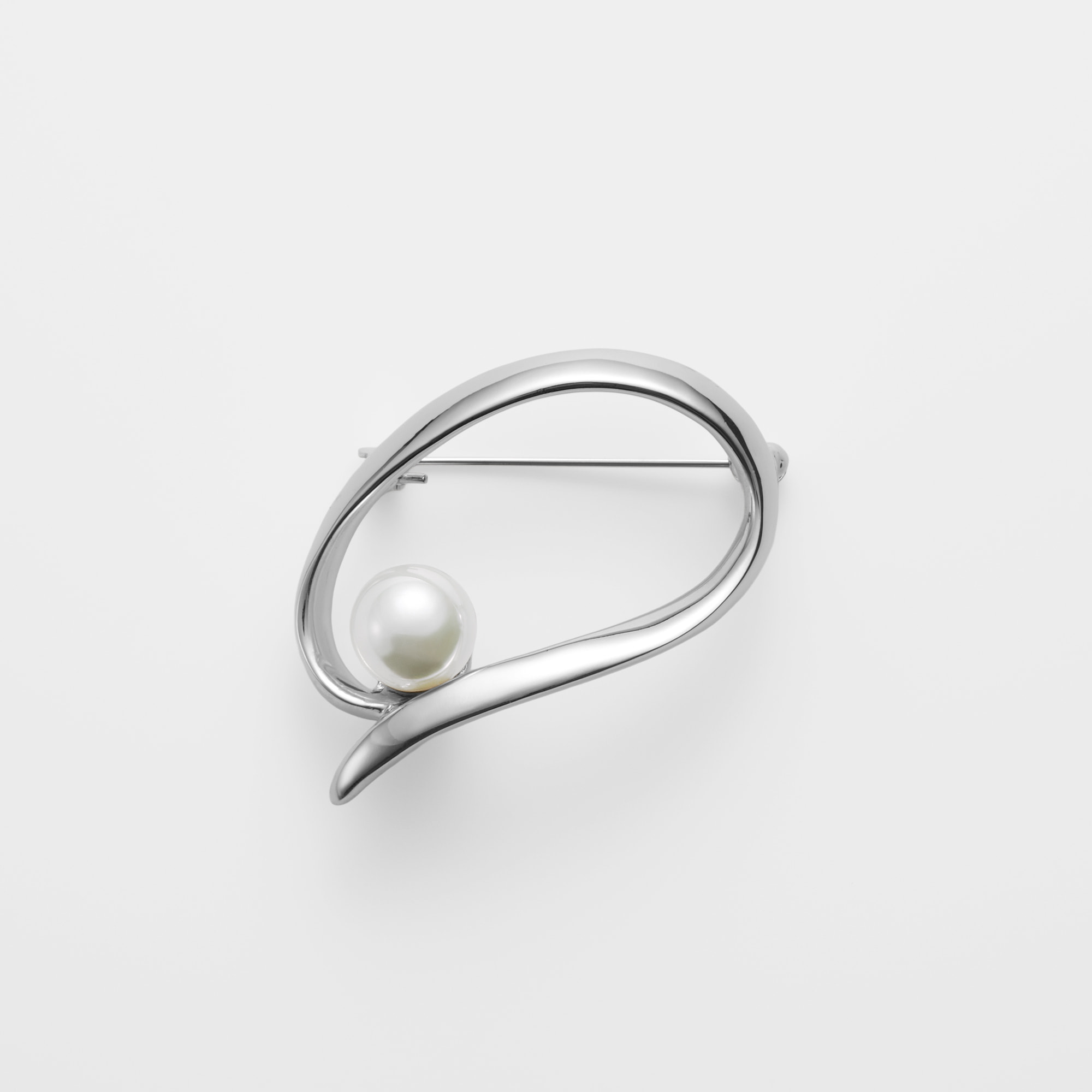 貝パール ブローチ