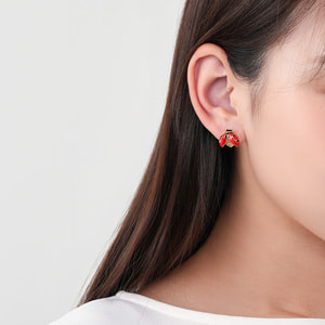 【VENDOME BOUTIQUE】x FEILER ピアス・ポーチセット VBRA5018__PF 《VERY5月号掲載》【フェイラーコラボレーション