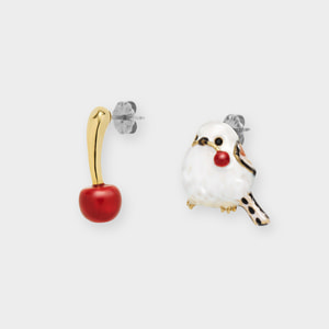 【フェイラーコラボレーション】ピアス・ハンカチセット