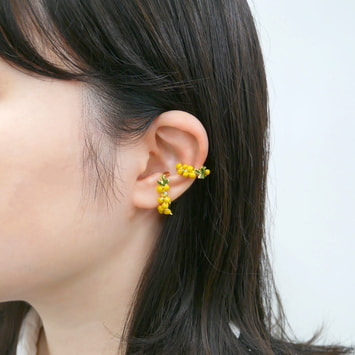 【VENDOME BOUTIQUE】即対応 ミモザ イヤーカフ ２点セット ミモザ イヤーカフ 2点セット VBRE5100H Y2