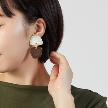 水牛 ピアス｜ヴァンドームブティック（VENDOME BOUTIQUE