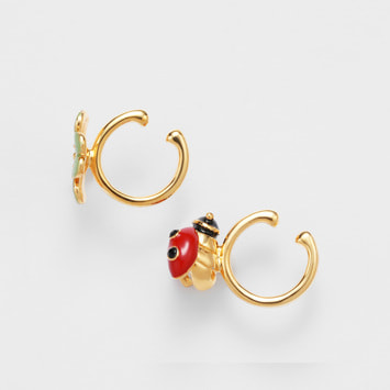 【VENDOME BOUTIQUE】x FEILER ピアス・ポーチセット VERY5月号掲載》【フェイラーコラボレーション】ピアス・ポーチ