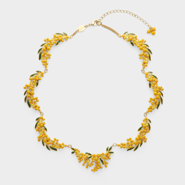 ミモザ ネックレス