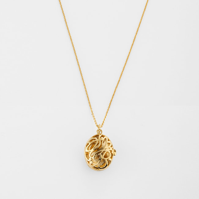 ミモザ ロケットネックレス