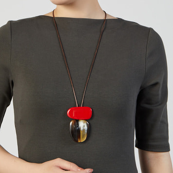 水牛 ネックレス