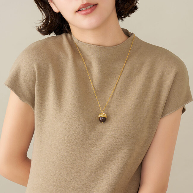 どんぐり ロケットネックレス