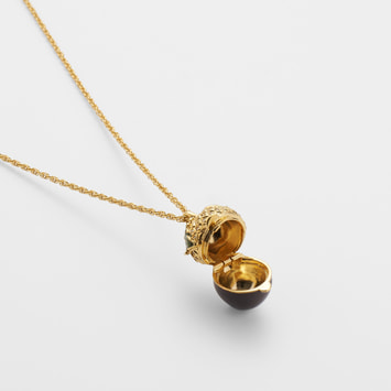 VBRP550160DU どんぐり ロケットネックレス｜ネックレス｜ヴァン
