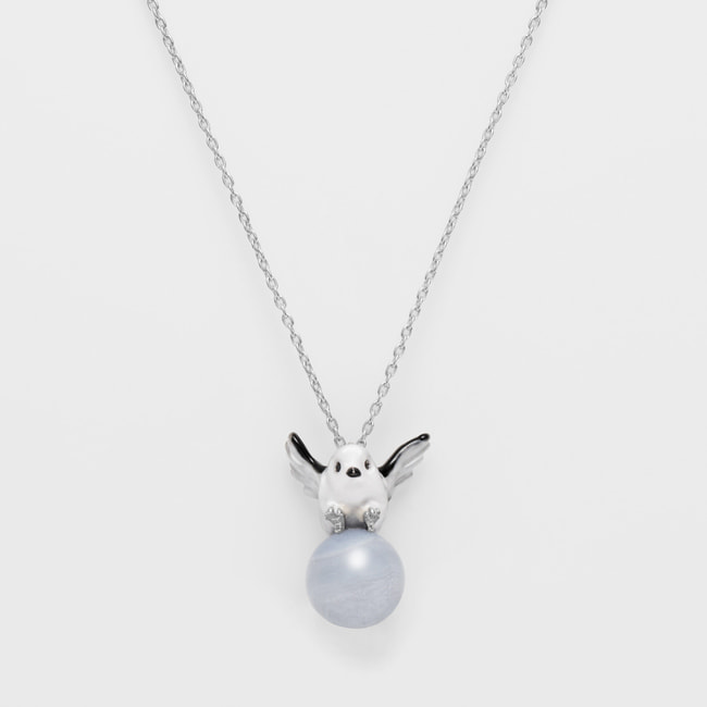 【フェイラーコラボレーション】ネックレス・ハンカチセット