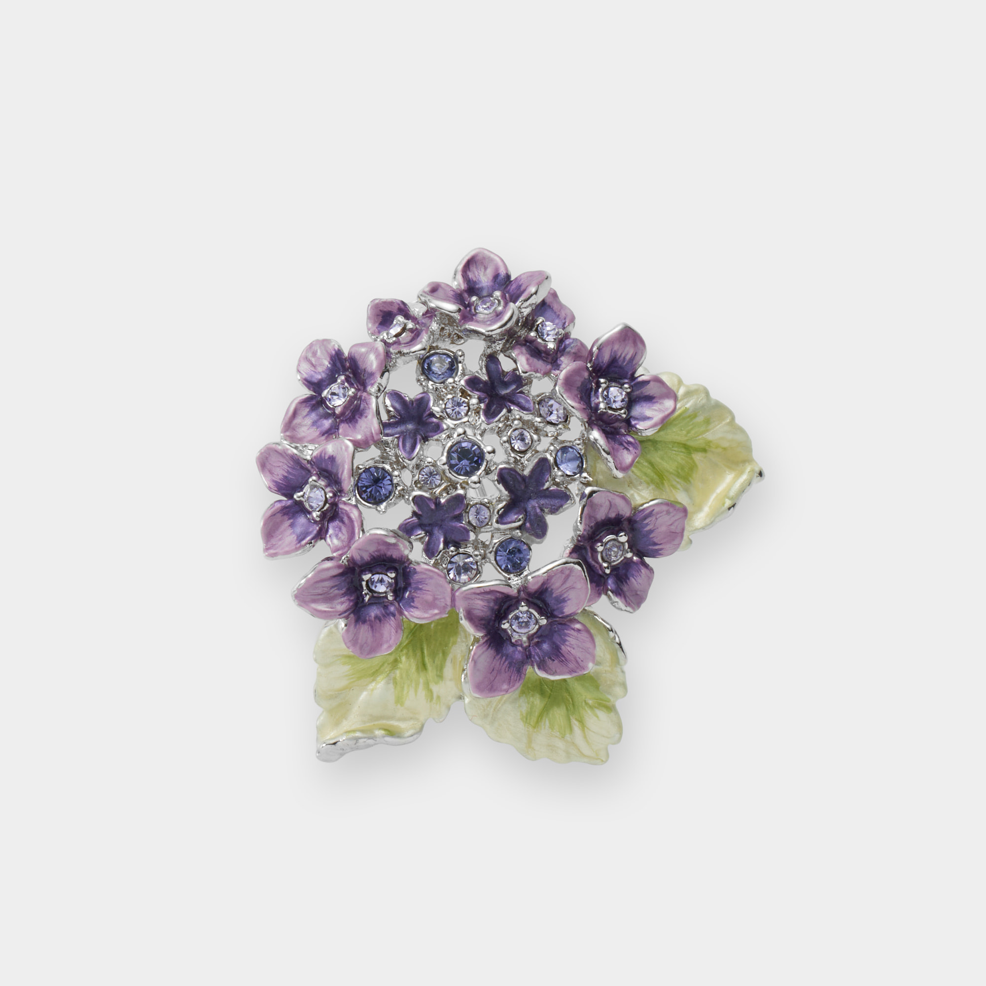 紫陽花 ブローチ