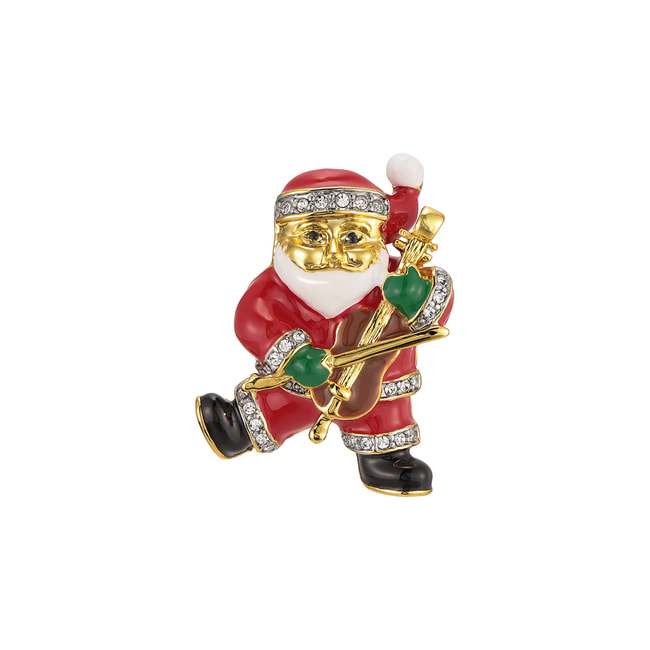 サンタクロース ブローチ