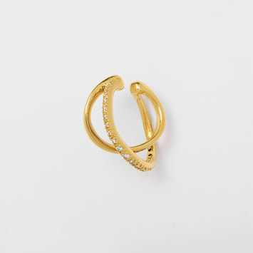 キュービックジルコニア イヤーカフ