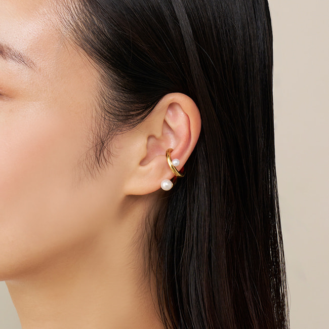 淡水パール イヤーカフ