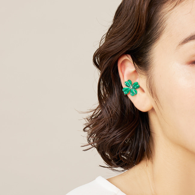 クローバー イヤーカフ