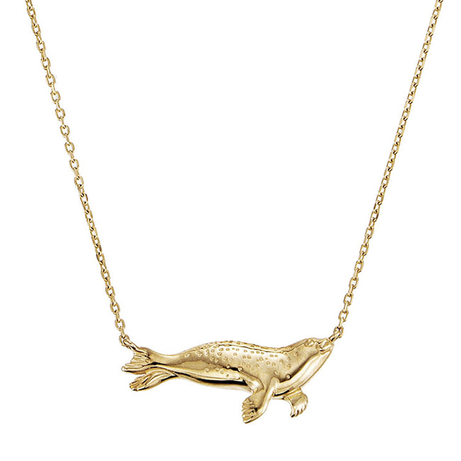 【旭山動物園応援企画】ゴマフアザラシ ネックレス