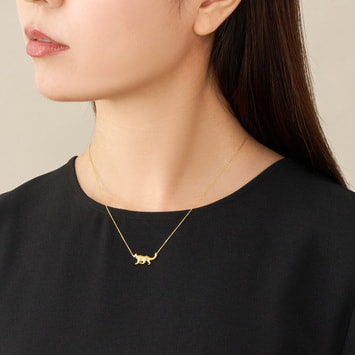 【旭山動物園応援企画】ユキヒョウ ネックレス