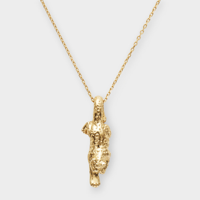 【旭山動物園応援企画】ユキヒョウ ネックレス