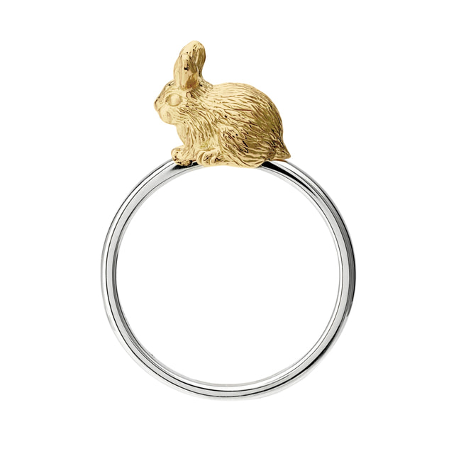 【旭山動物園応援企画】エゾユキウサギ リング