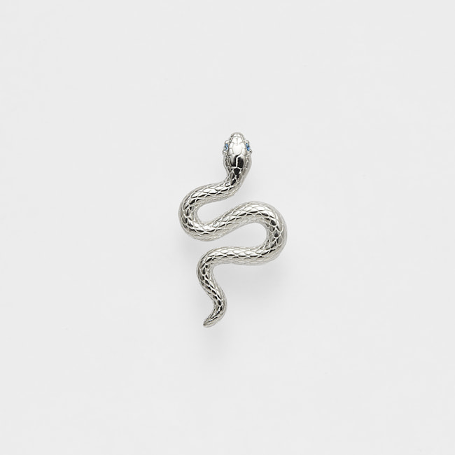 【旭山動物園応援企画】アオダイショウ ハーフピアス