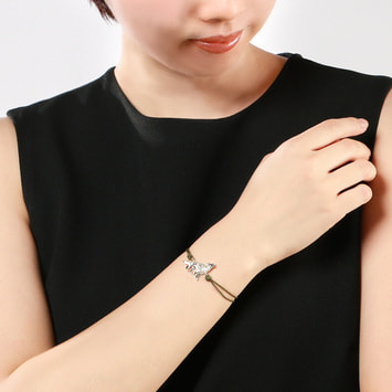 【旭山動物園応援企画】シンリンオオカミ ブレスレット