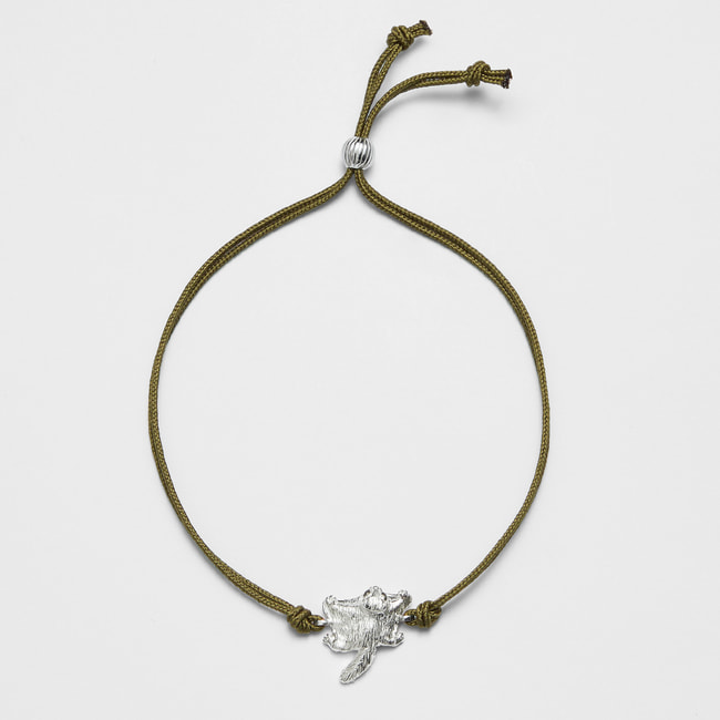 【旭山動物園応援企画】エゾモモンガ ブレスレット