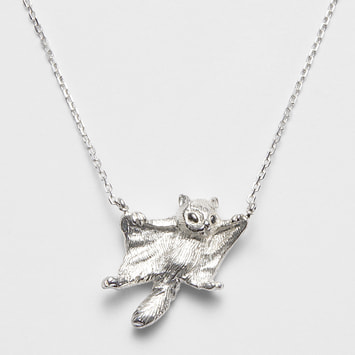 【旭山動物園応援企画】エゾモモンガ ネックレス