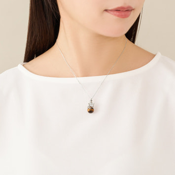 【旭山動物園応援企画】ワオキツネザル ネックレス