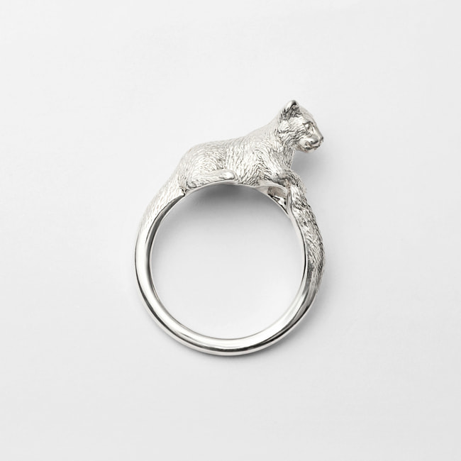 【旭山動物園応援企画】ライオン(仔) リング