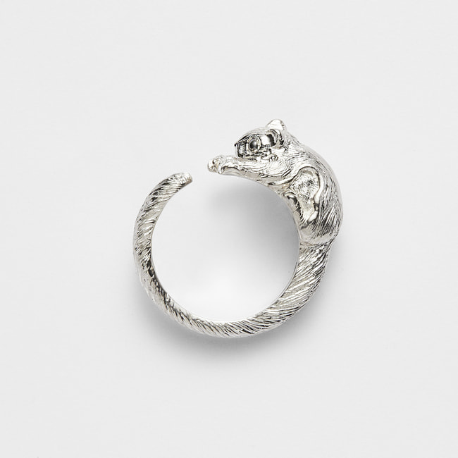 【旭山動物園応援企画】エゾモモンガ リング